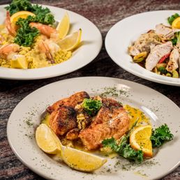 Stuffed Salmon with Crabmeat