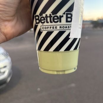 Better Buzz Coffee - Tempe - Iced Matcha w almond milk - Coffee & Tea Near Me - Tempe, Arizona Better Buzz Coffee - Tempe - Iced Matcha w almond milk - Coffee & Tea Near Me - Tempe, Arizona
