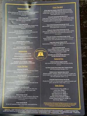 Menu photo 2 O'Connell's Bar Howth, D