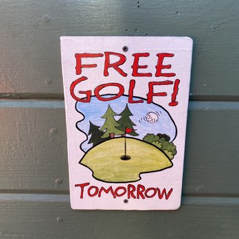 Kings Beach Miniature Golf - Cute signs and facts throughout - Mini Golf Near Me - Kings Beach, California