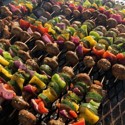 Kico's Barbecue - Vegetable skewers