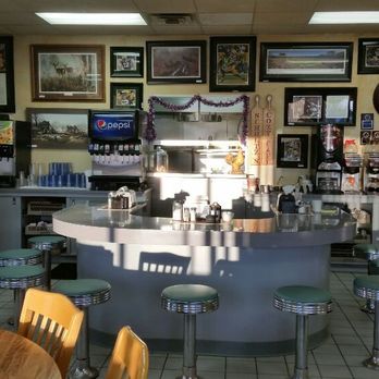 Schultz's Cozy Cafe - a view of the counter and seating area - Comfort Food Near Me - Tigerton, Wisconsin Schultz's Cozy Cafe - a view of the counter and seating area - Comfort Food Near Me - Tigerton, Wisconsin