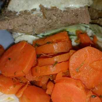 C R Chicks - Wellington - Meatloaf sandwich with carrots side - American Near Me - Wellington, Florida C R Chicks - Wellington - Meatloaf sandwich with carrots side - American Near Me - Wellington, Florida