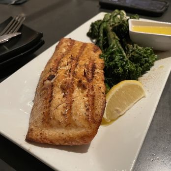 Baltimore Crab & Seafood - Salmon and broccolini with a side of butter lol - Seafood Near Me - Atlanta, Georgia Baltimore Crab & Seafood - Salmon and broccolini with a side of butter lol - Seafood Near Me - Atlanta, Georgia