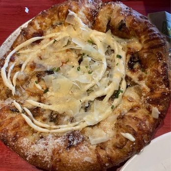 Mellow Mushroom Augusta - Holy Shiitake Pie. If you like Portobello mushrooms, then you should try this. - Pizza Near Me - Augusta, Georgia Mellow Mushroom Augusta - Holy Shiitake Pie. If you like Portobello mushrooms, then you should try this. - Pizza Near Me - Augusta, Georgia