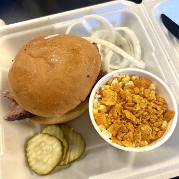 Firehole Bar-B-Que - Brisket Sandwich - Barbeque Near Me - West Yellowstone, Montana