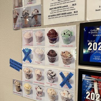 Grilled Cravings & Quality Ice Cream - Menu 2/25 - Ice Cream & Frozen Yogurt Near Me - Saint Joseph, Minnesota Grilled Cravings & Quality Ice Cream - Menu 2/25 - Ice Cream & Frozen Yogurt Near Me - Saint Joseph, Minnesota