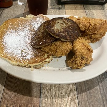 Daisy Mae’s - Fried chicken tenders and pancakes we're awesome!! Sausage Pattie's were excellent too! - Breakfast & Brunch Near Me - New Orleans, Louisiana Daisy Mae’s - Fried chicken tenders and pancakes we're awesome!! Sausage Pattie's were excellent too! - Breakfast & Brunch Near Me - New Orleans, Louisiana