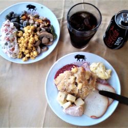 Bufalo Grill - You can't argue with a Brazilian rodizio and, here, this was just starting out with salads and cold cuts (business may be closed)