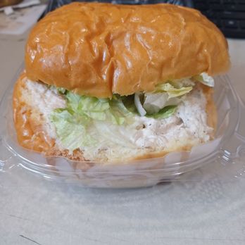 Ani's Bake Shop - 2/11/26  Chicken salad sandwich filled to the brim, huge  & ono,  worth getting - Bakeries Near Me - Aiea, Hawaii