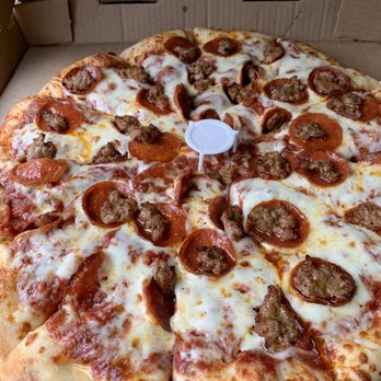Antonious N&W Pizza - Pepperoni and sausage - Italian Near Me - Riverside, California