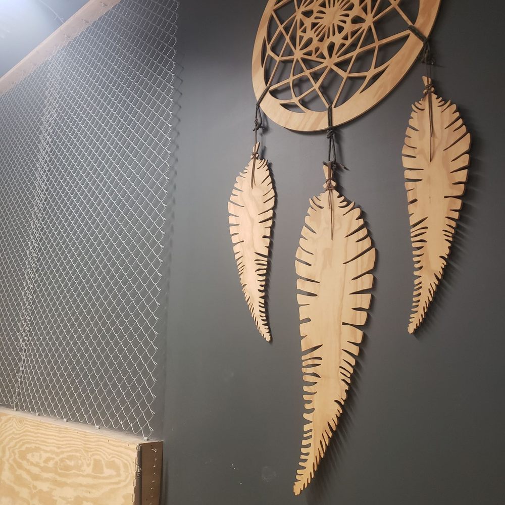 Art piece next to my bay Art piece next to my bay