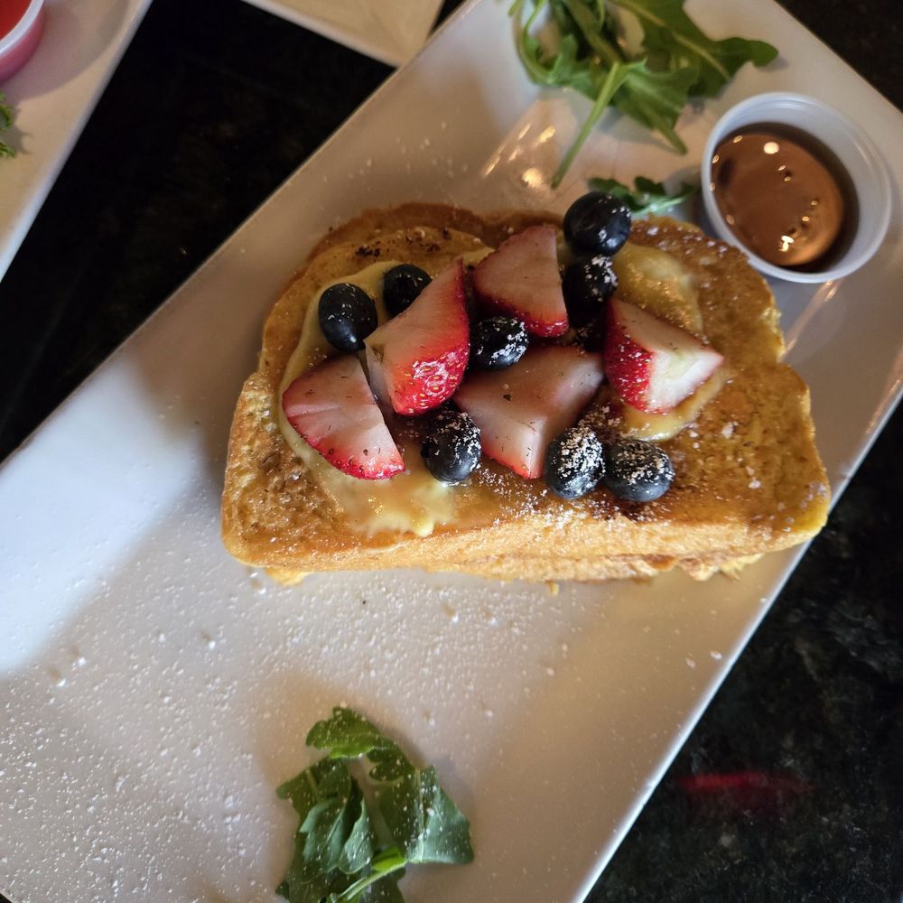 Prosecco Cafe - Creme brulee French toast - Breakfast & Brunch Near Me - Palm Beach Gardens, Florida Prosecco Cafe - Creme brulee French toast - Breakfast & Brunch Near Me - Palm Beach Gardens, Florida
