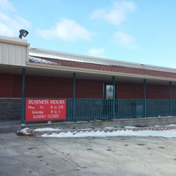 the outside of the business