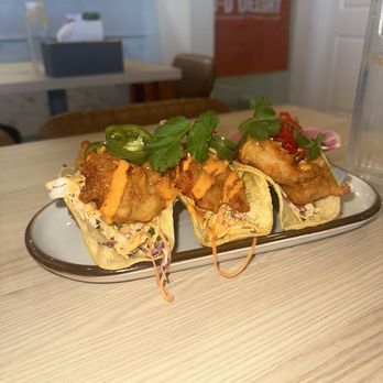 D-D Delight Restaurant - SHRIMP PUFF TACO - Asian Fusion Near Me - San Jose, California D-D Delight Restaurant - SHRIMP PUFF TACO - Asian Fusion Near Me - San Jose, California