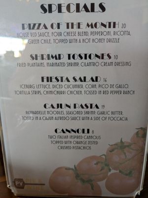 Menu photo 3 PV Pie & Wine Phoenix, AZ