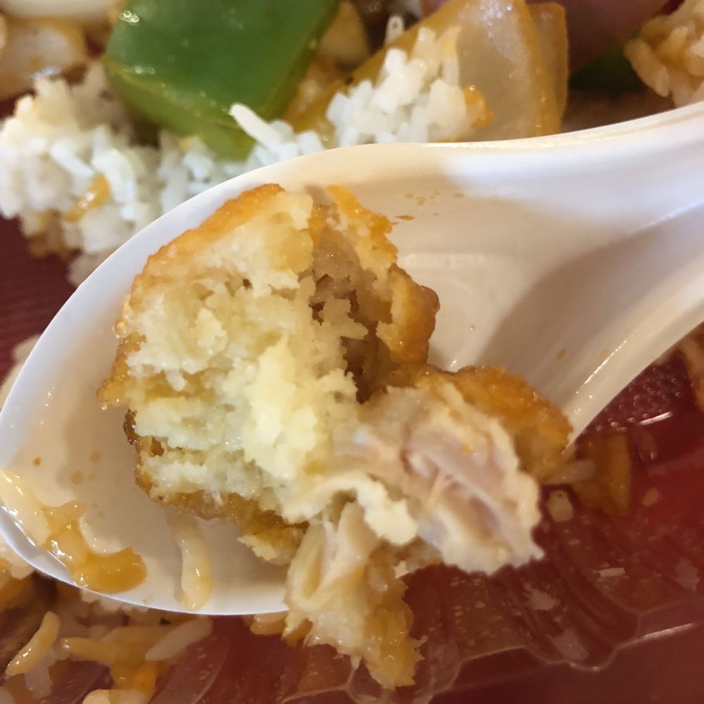Phonomenal - Vietnamese Cuisine - Slightly orange flavored dough balls with a sliver of chicken. - Vietnamese Near Me - San Jose, California Phonomenal - Vietnamese Cuisine - Slightly orange flavored dough balls with a sliver of chicken. - Vietnamese Near Me - San Jose, California