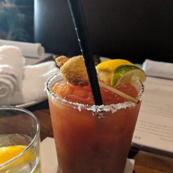 Nick's Manhattan Beach - Deliciously made bloody Mary. Love the kick! - American Near Me - Manhattan Beach, California