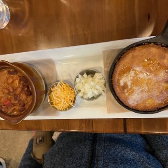 Water Tower Kitchen - Chili with cornbread - New American Near Me - Campbell, California Water Tower Kitchen - Chili with cornbread - New American Near Me - Campbell, California