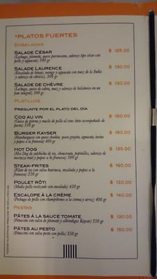 Menu photo 6 Maison Kayser México, D.F., DIF