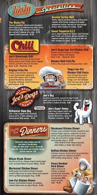 Menu photo 1 Eskimo Joe's Stillwater, OK Menu photo 1 Eskimo Joe's Stillwater, OK