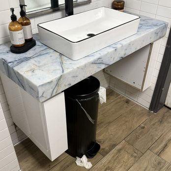 Jimmy B's - trash on floor of bathroom - Breakfast & Brunch Near Me - San Clemente, California Jimmy B's - trash on floor of bathroom - Breakfast & Brunch Near Me - San Clemente, California