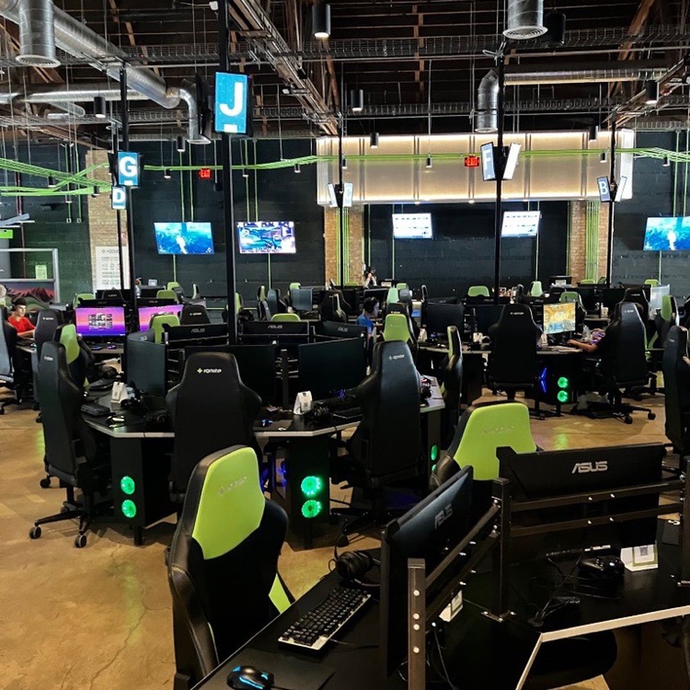 Ignite Arcade - Example of the gaming area. - Bars Near Me - Skokie, Illinois