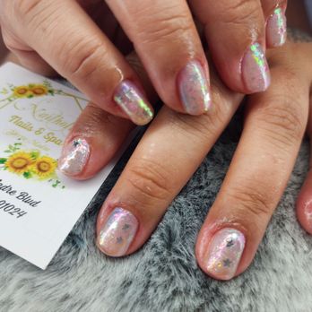 Nailholic Spa - Iridescent sparkle moment - Nail Salons Near Me - Sierra Madre, California