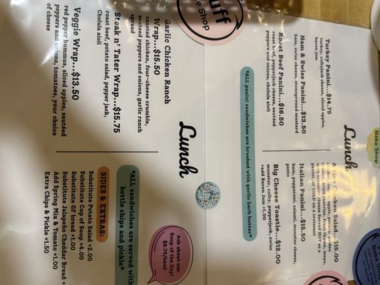 Menu photo 1 Fluff Bake Shop Noblesville, IN