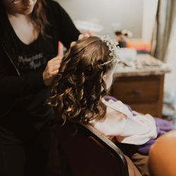 Ethereal Beauty - Flower Girl Hair Styling by Founder Camile