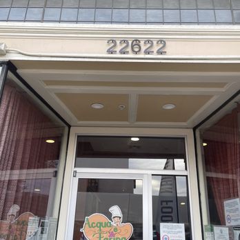 Acqua e Farina - Front door - Italian Near Me - Hayward, California
