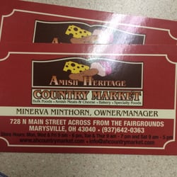 Amish Heritage Country Market - The 411.