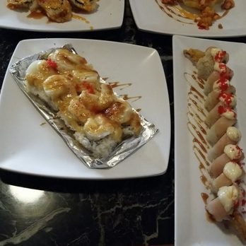 The Frying Pan - Kamikaze(top left), Volcano(top right), Fuji(bottom left), Samurai(bottom right) - Sushi Bars Near Me - Dixon, California The Frying Pan - Kamikaze(top left), Volcano(top right), Fuji(bottom left), Samurai(bottom right) - Sushi Bars Near Me - Dixon, California