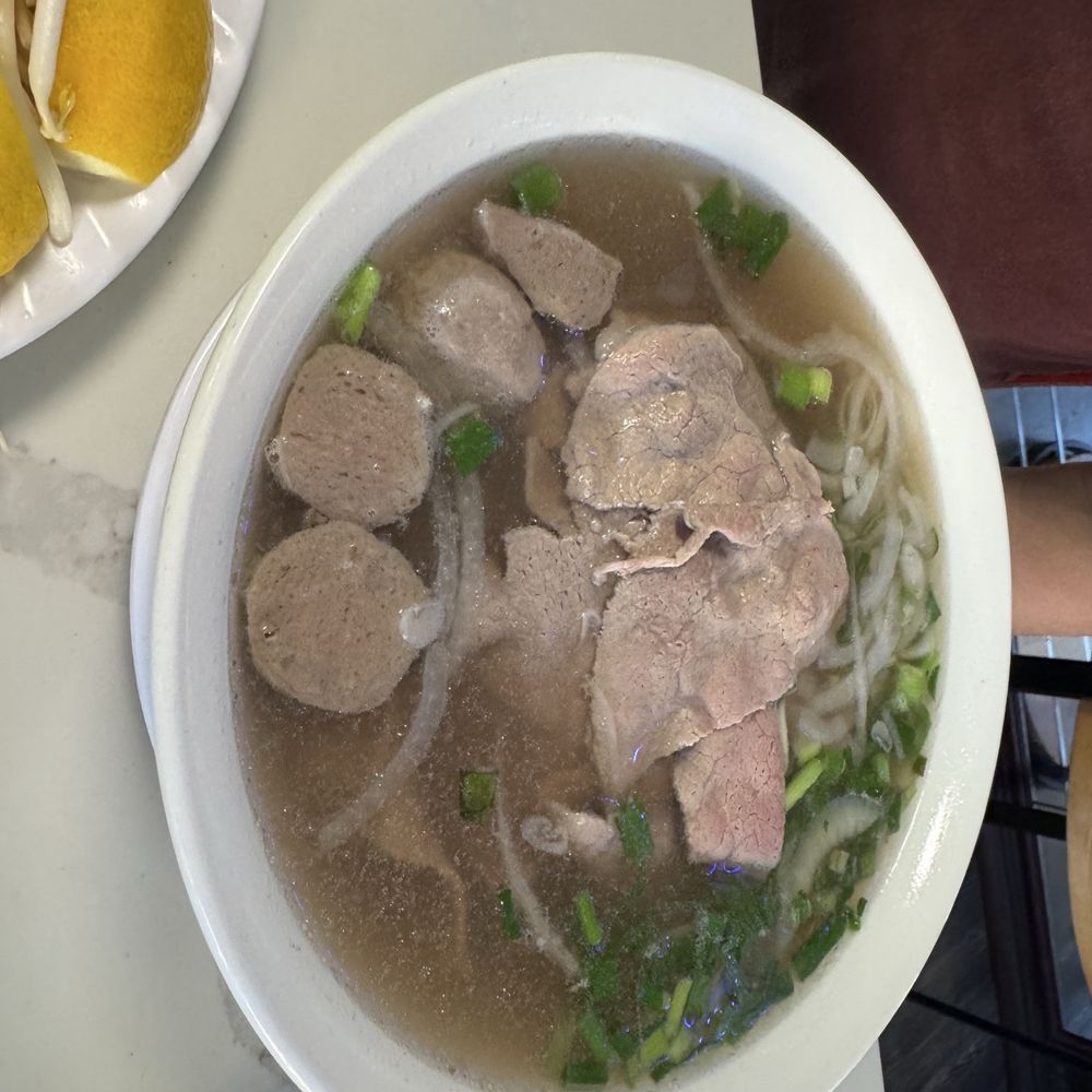 Super Pho - Waialae - 50. Pho with Slices of 50A. Pho with Rare Steak and Beef Balls - Vietnamese Near Me - Honolulu, Hawaii Super Pho - Waialae - 50. Pho with Slices of 50A. Pho with Rare Steak and Beef Balls - Vietnamese Near Me - Honolulu, Hawaii