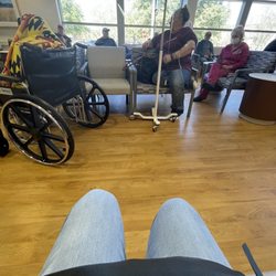 Comprehensive Stroke Center at The Woodlands Hospital - Patient with IV in waiting room Because there were no rooms available. 1/10/24 1pm