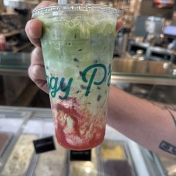 Strawberry Matcha Latte Strawberry Matcha Latte