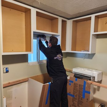 Royal Electricity Empire - Roy installing under cabinet lights. - Electricians Near Me - Rohnert Park, California