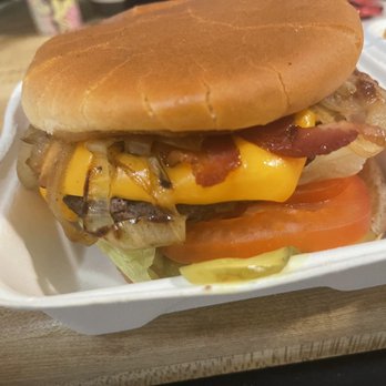 Nation's Giant Hamburgers - BACON CHEESEBURGER - Burgers Near Me - Modesto, California
