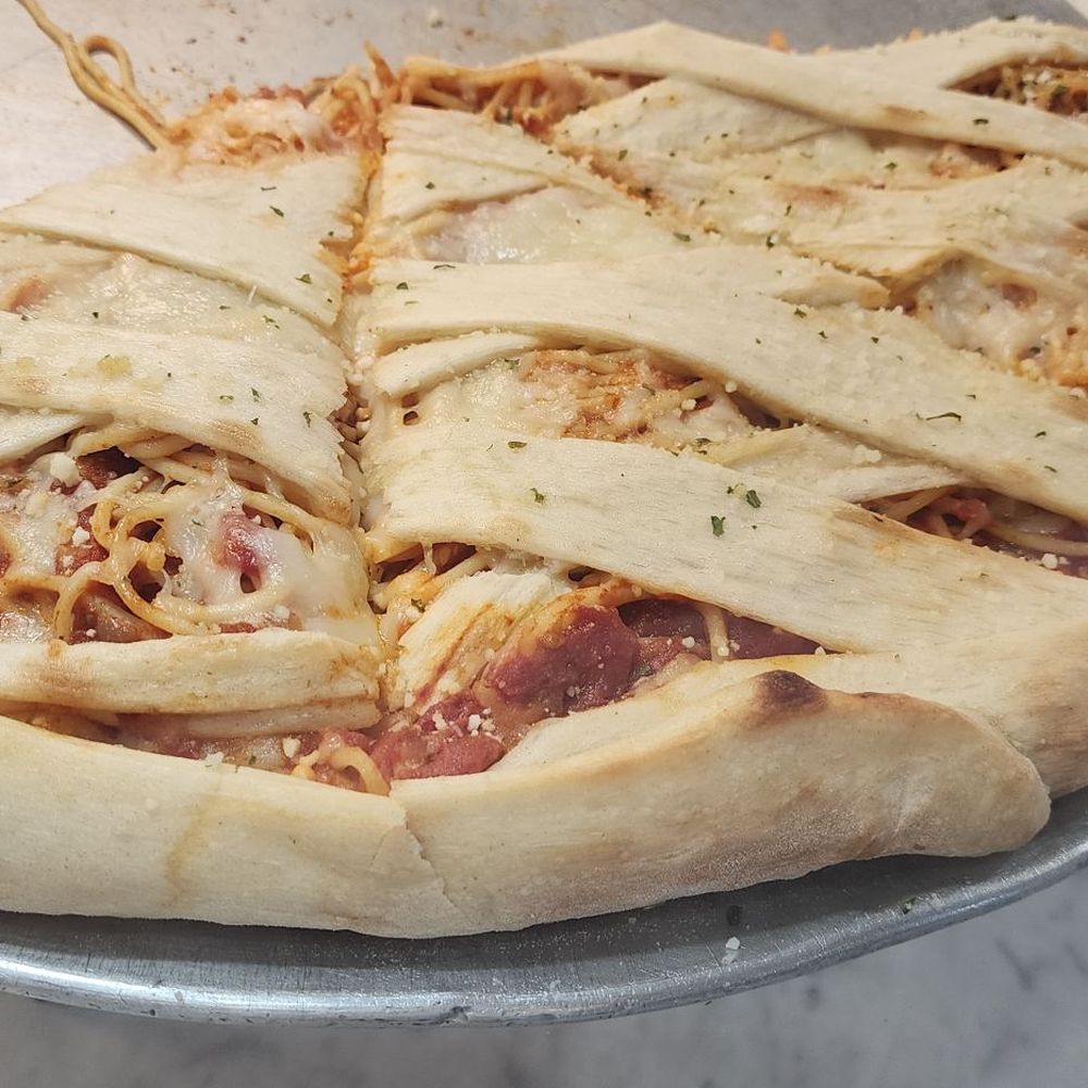 Spaghetti pie Spaghetti pie