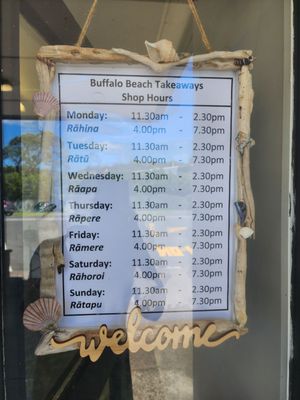 Menu photo 3 Buffalo Beach Takeaway Whitianga, 