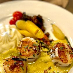 Chef's scallop special