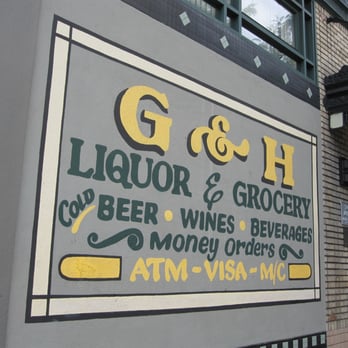 G & H Liquor - a sign on the side of a building - Beer, Wine & Spirits Near Me - San Francisco, California G & H Liquor - a sign on the side of a building - Beer, Wine & Spirits Near Me - San Francisco, California