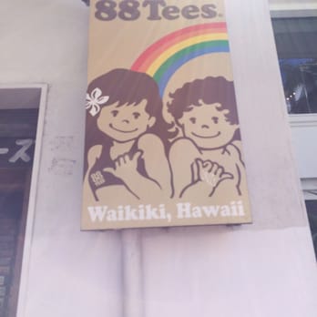 88 Tees - Store sign off street . - Women's Clothing Near Me - Honolulu, Hawaii 88 Tees - Store sign off street . - Women's Clothing Near Me - Honolulu, Hawaii