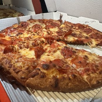 Happy's Pizza - Large pepperoni pizza - Pizza Near Me - Shelby Township, Michigan Happy's Pizza - Large pepperoni pizza - Pizza Near Me - Shelby Township, Michigan