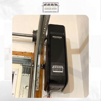 AB Garage Door - Side opener / wall mount Liftmaster - Garage Door Services Near Me - Bellingham, Massachusetts