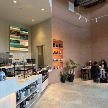 Tenfold Coffee - Front counter and menu - Coffee & Tea Near Me - Houston, Texas