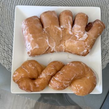 Dolly's Donuts - Bear claw and glaze twist - Donuts Near Me - Paso Robles, California Dolly's Donuts - Bear claw and glaze twist - Donuts Near Me - Paso Robles, California