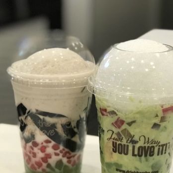 BAMBU - Left: Bambu's Favorite 4/5 (recommend adding extra ice) Right: Smash Avocado 2/5 (just go to Safeway if you want plain avocados) - Juice Bars & Smoothies Near Me - San Jose, California