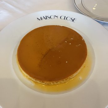 Maison Close Restaurant - Flan - French Near Me - New York, New York