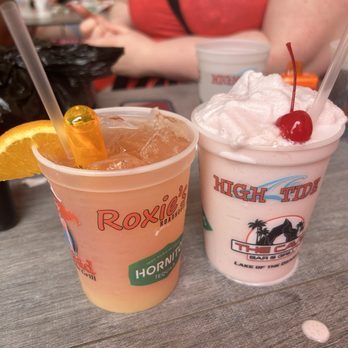 The Cave Bar & Grill - Strawberry shortcake cocktail and cruzan confusion - Sports Bars Near Me - Camdenton, Missouri